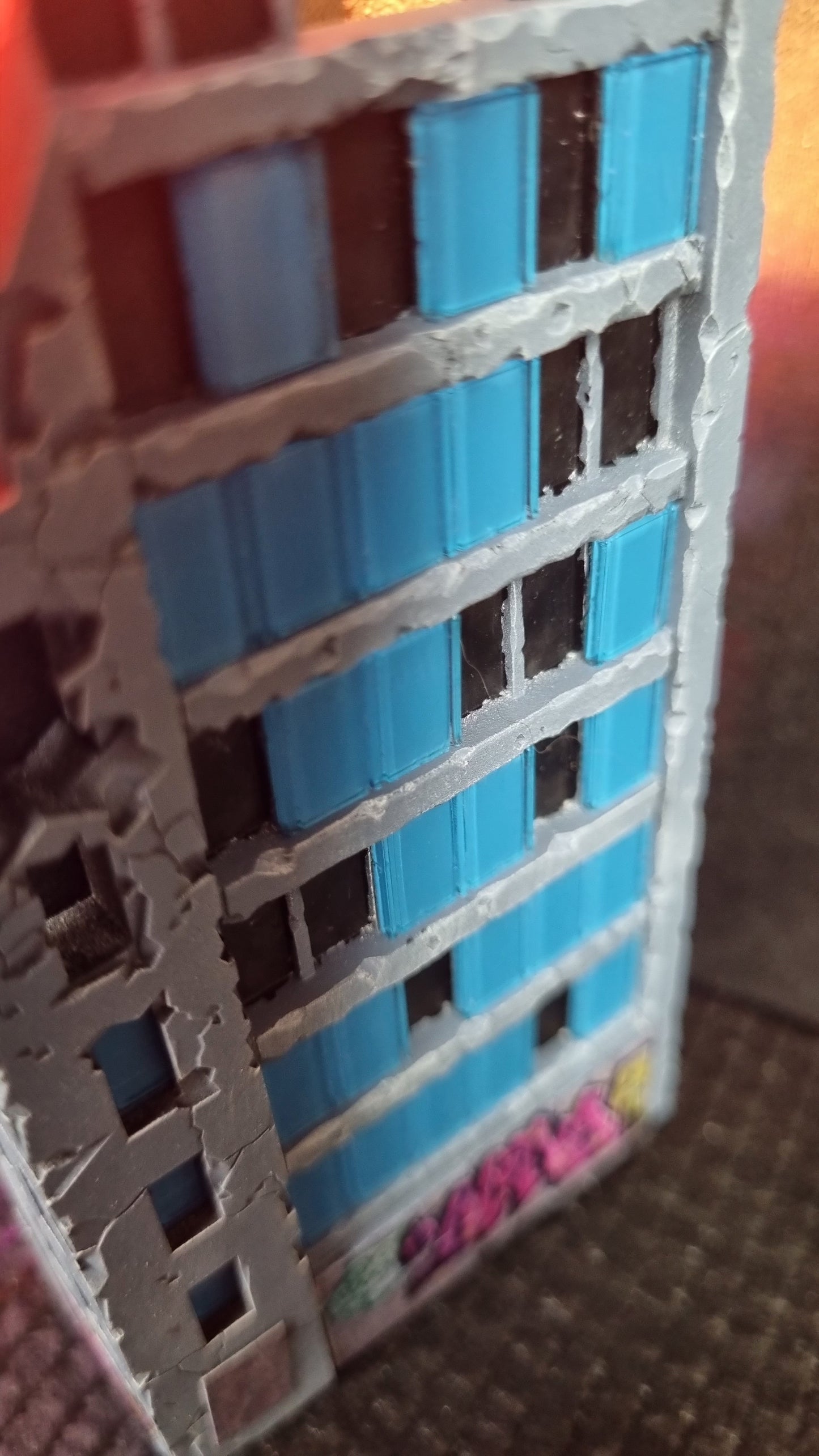Godzilla "Subway" building mod (Tokyo Neon #3) (Colour version)