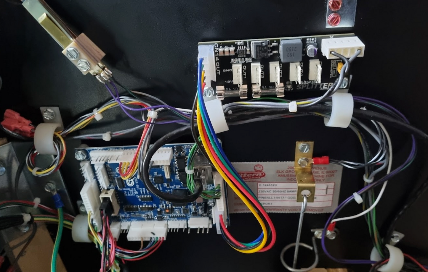 Splitter+ Mod Powering Board for Stern Spike (1, 2 and 3)
