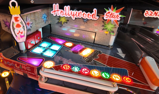 The Big Lebowski "Hollywood Star Lanes" sign mod