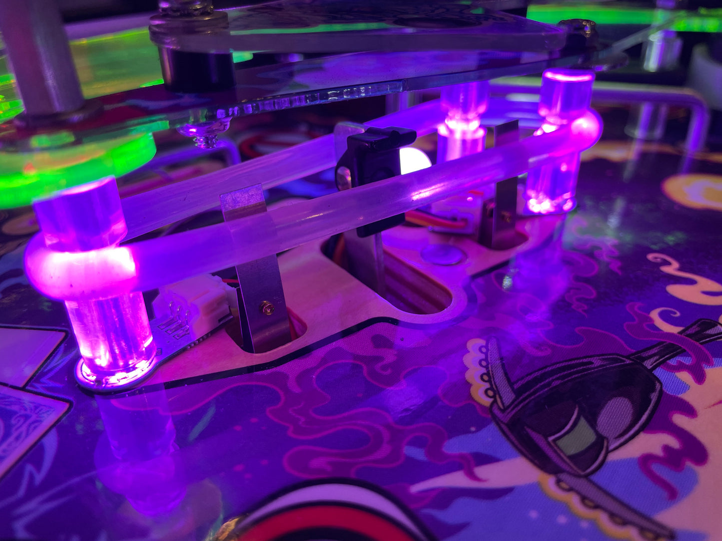 GlowPosts - Interactive Animated RGB Postlights
