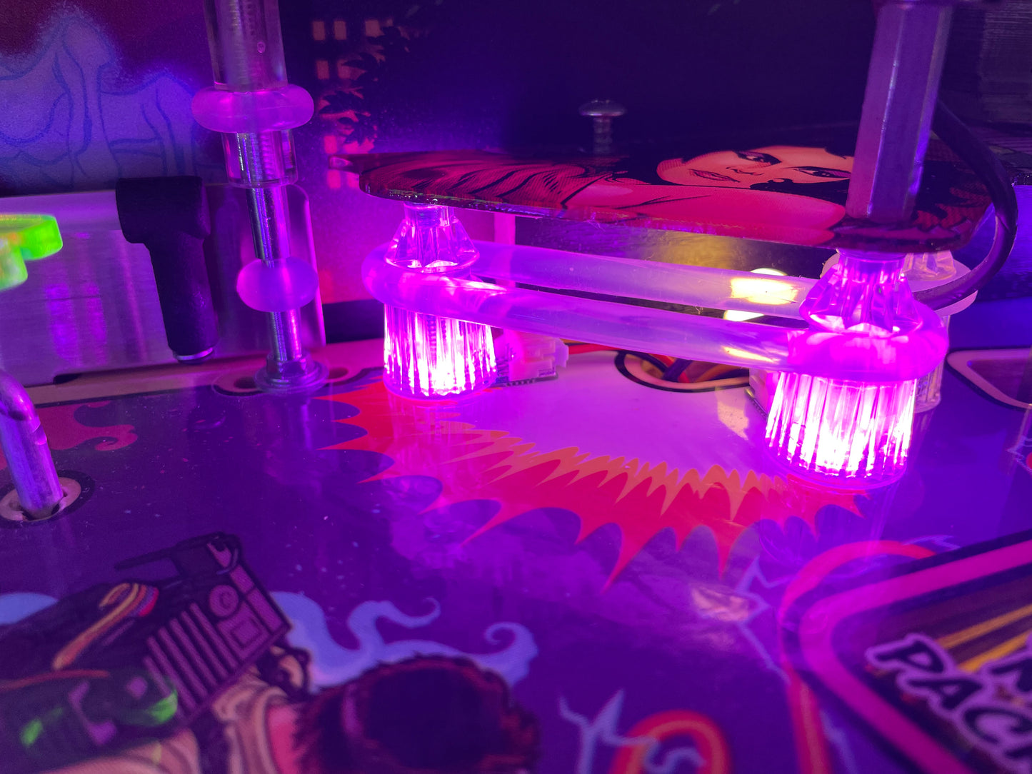 GlowPosts - Interactive Animated RGB Postlights