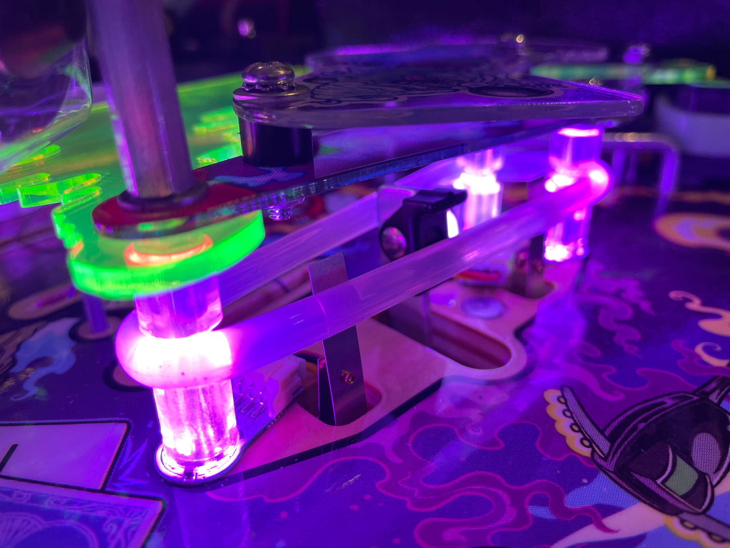 GlowPosts - Interactive Animated RGB Postlights