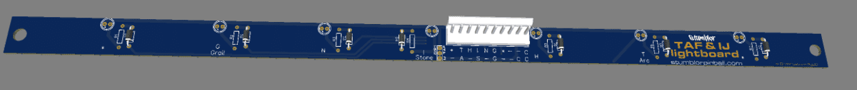 Pin2DMD HD IJ/TAF Lightboard