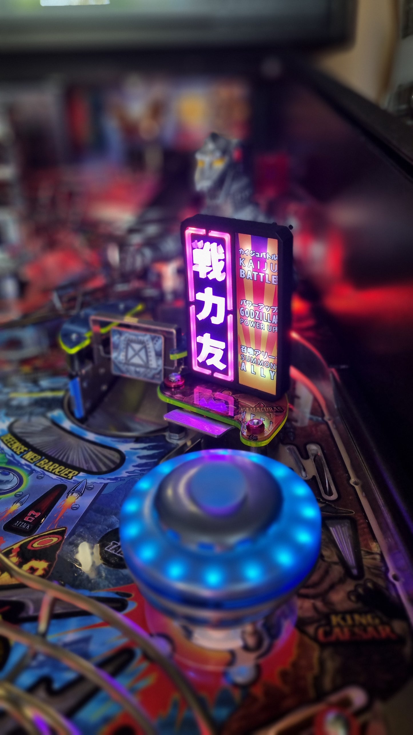 Godzilla "Tokyo Neon" sign mod (Colour version)