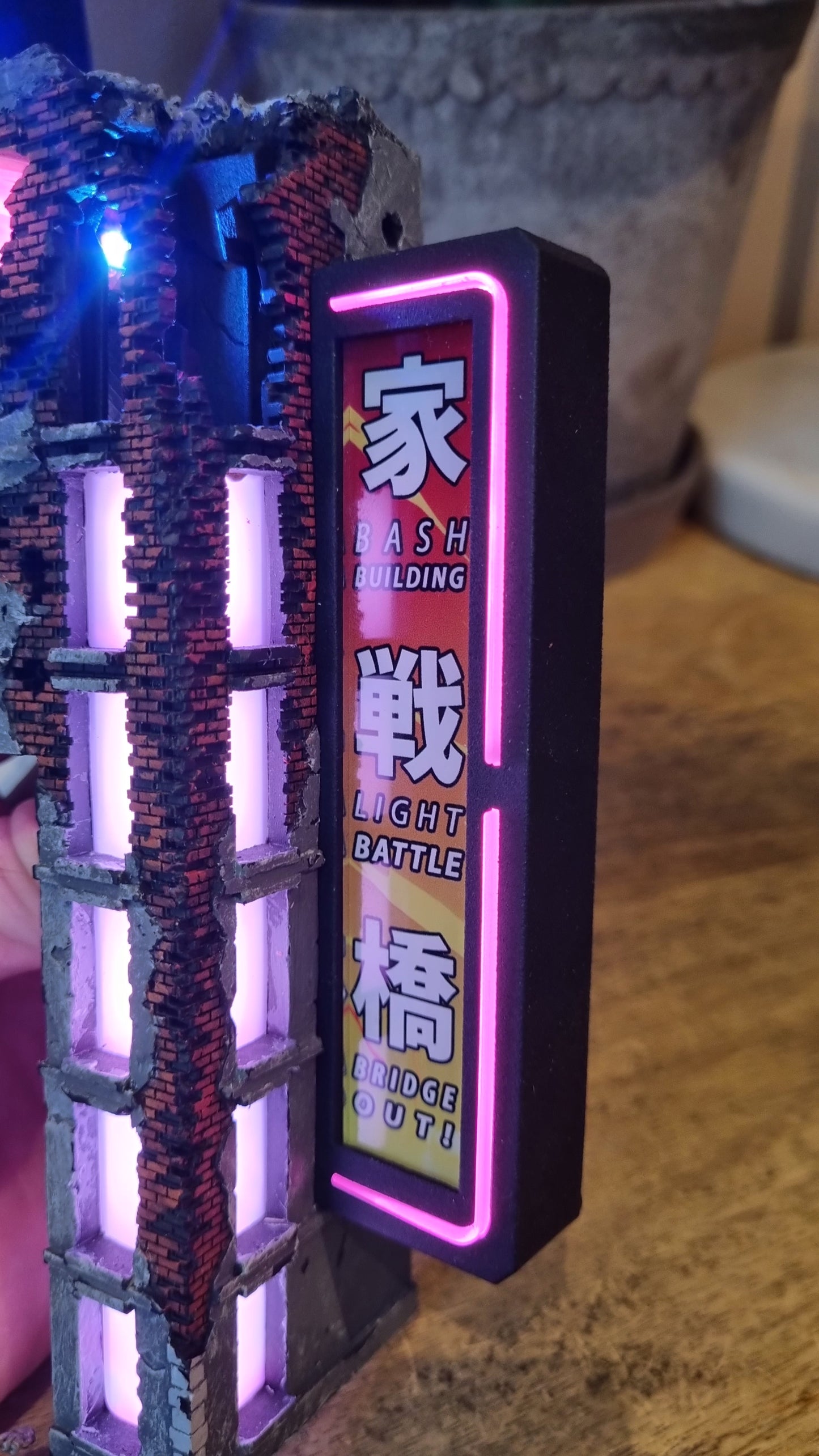 Godzilla "Noodle Bar" Building mod (Tokyo Neon #2) (Colour version)