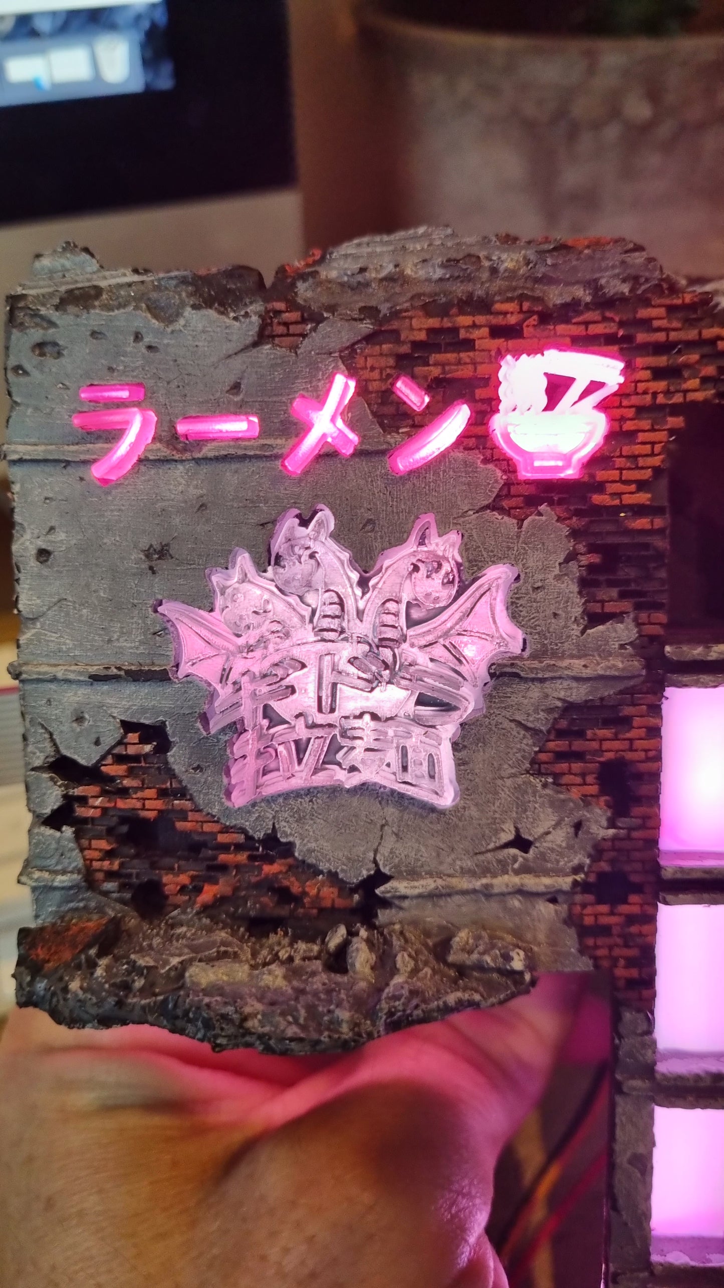 Godzilla "Noodle Bar" Building mod (Tokyo Neon #2) (Colour version)