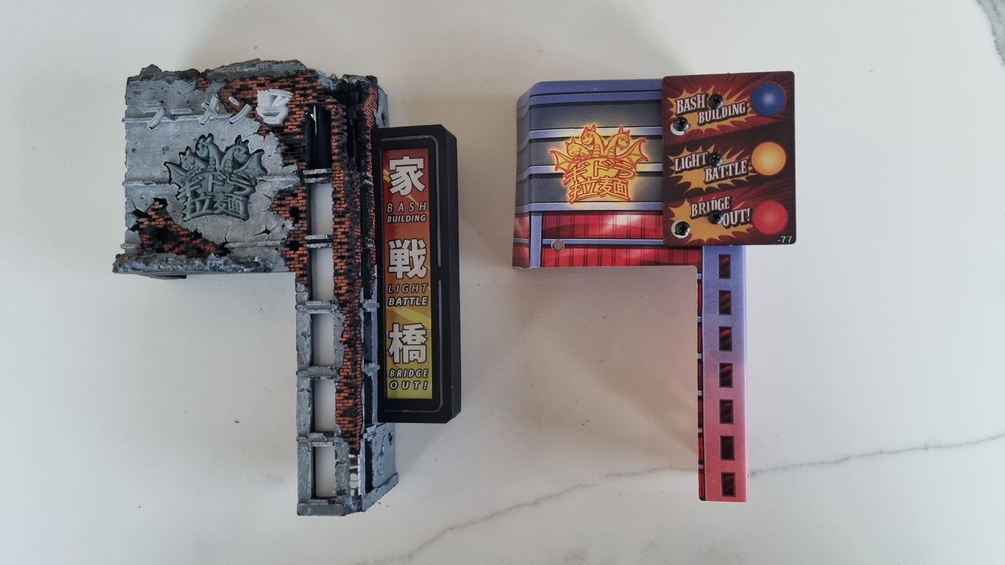 Godzilla "Noodle Bar" Building mod (Tokyo Neon #2) (Colour version)