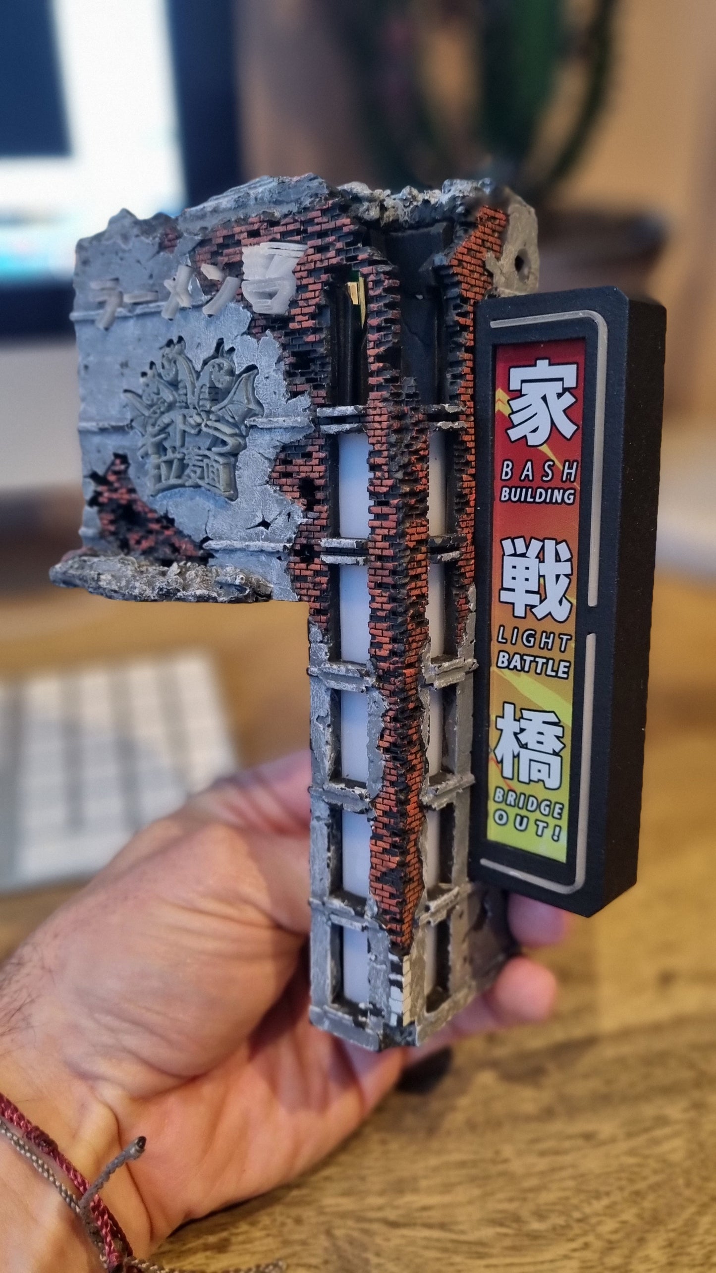 Godzilla "Noodle Bar" Building mod (Tokyo Neon #2) (Colour version)