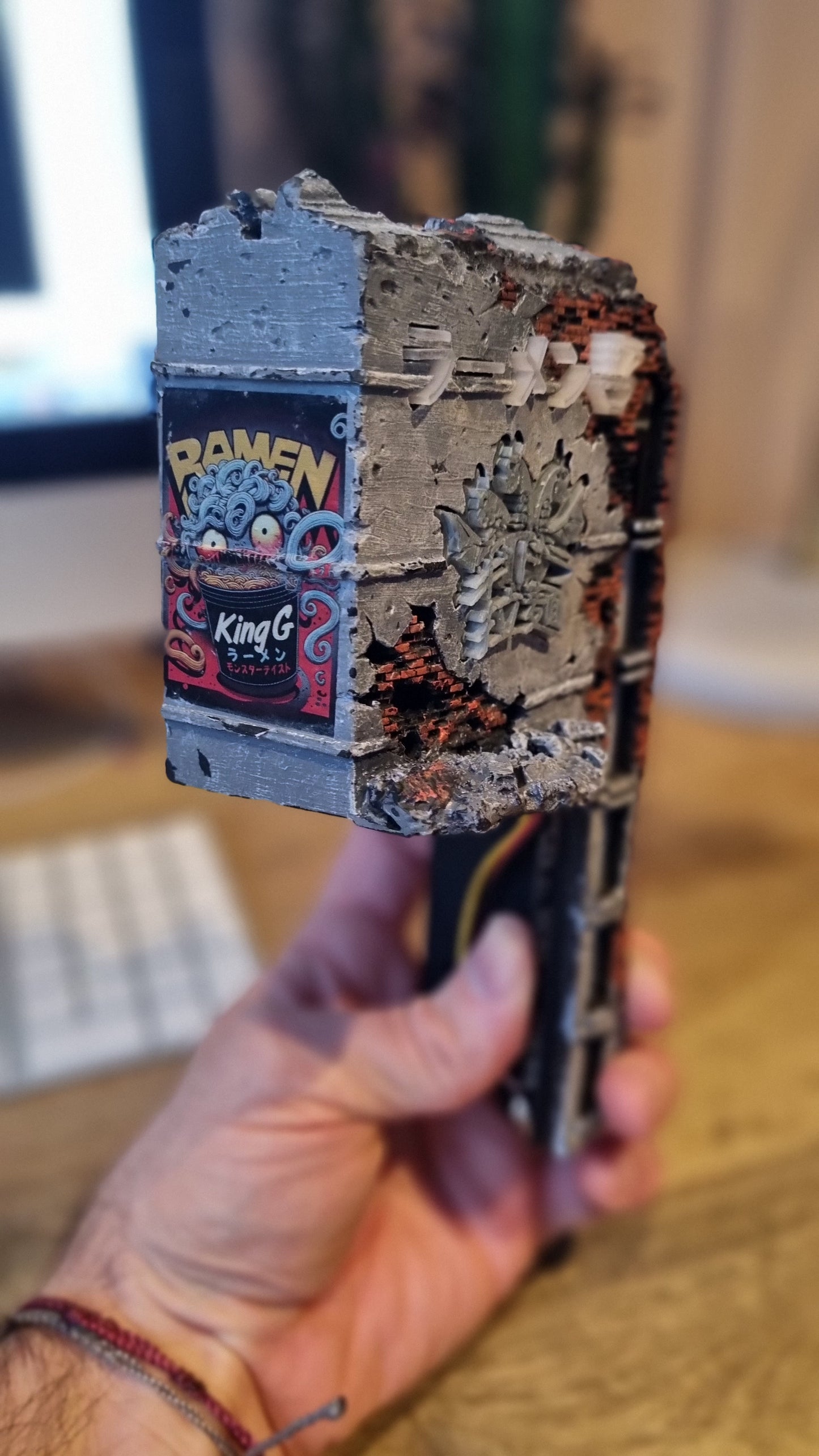 Godzilla "Noodle Bar" Building mod (Tokyo Neon #2) (Colour version)