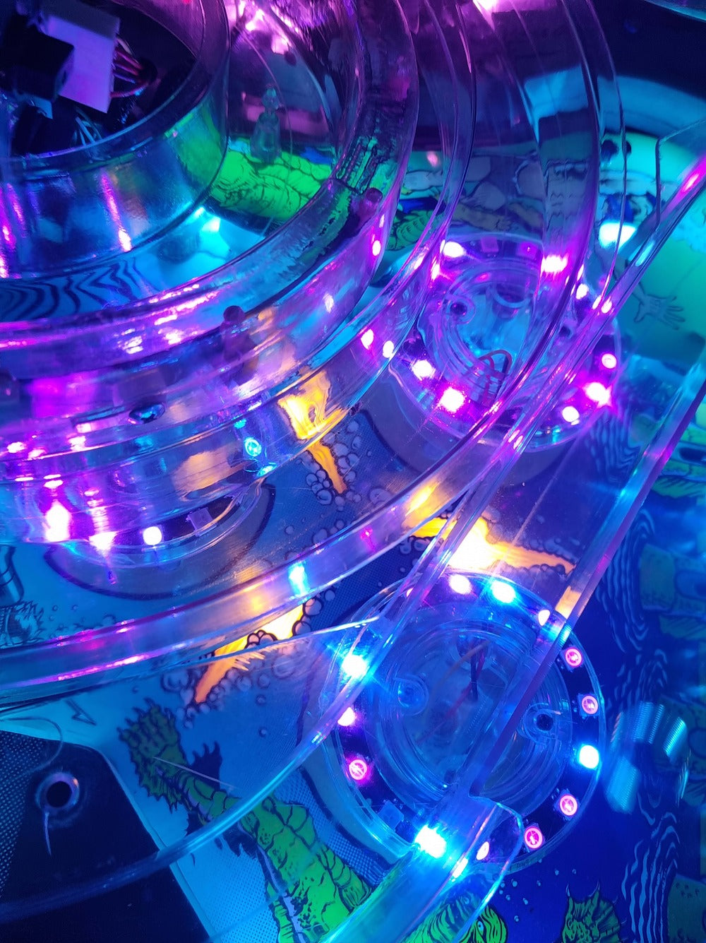 Lollypops | Full colour, reactive LED pop bumpers & slingshots - Stumblor Pinball