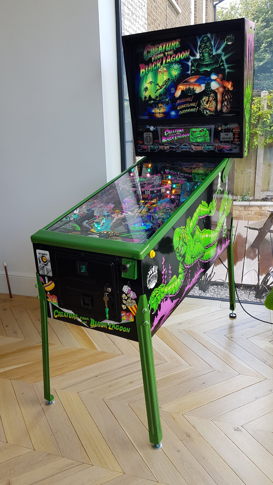 Creature from the Black Lagoon refurbished by Stumblor Pinball