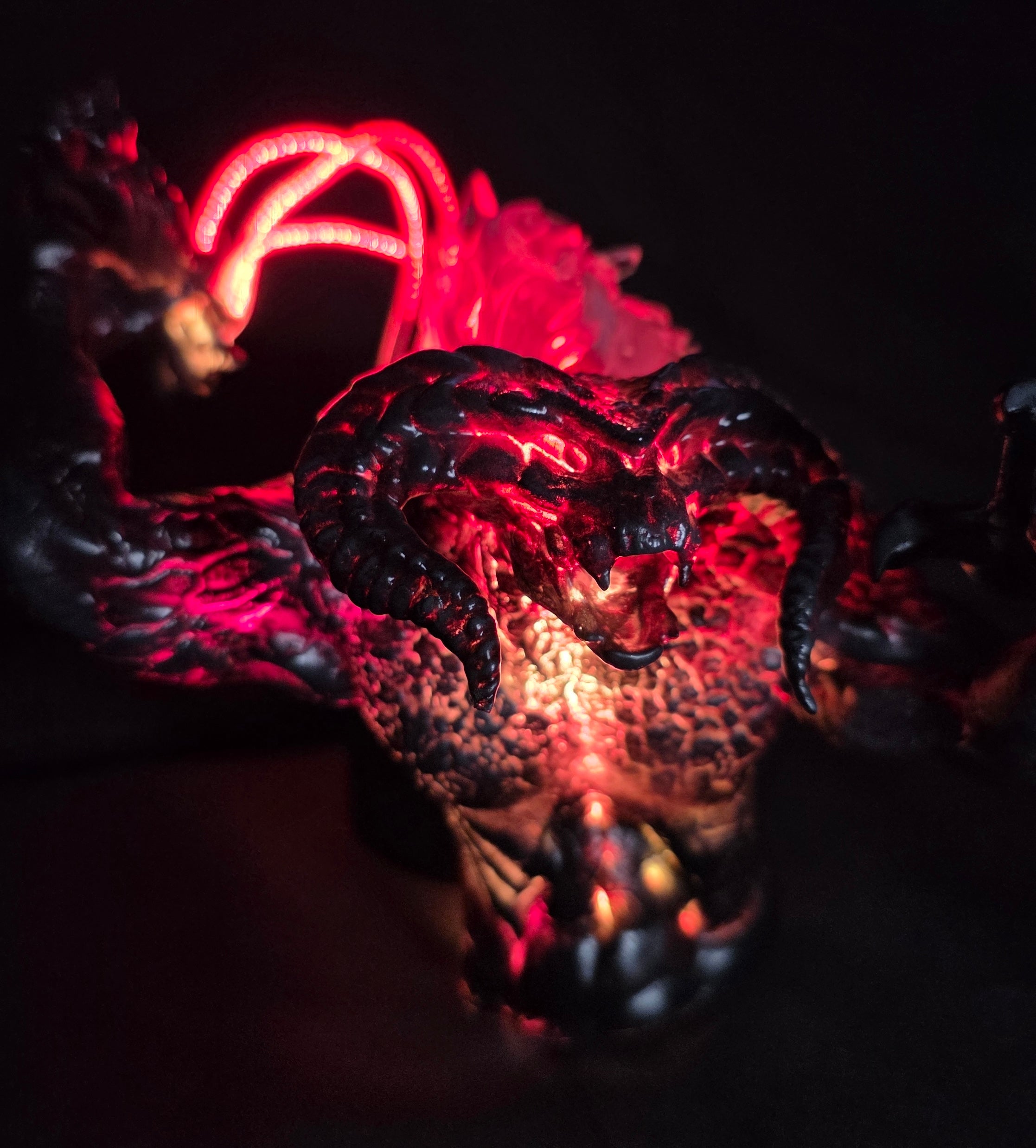X-Plus ロード・オブ・ザ・リング スBALROG 2.0 LIGHT UP Balrog 2.0 Light Up w/ Gandalf Defo-Real Star Ace Toys Vinyl LOTR