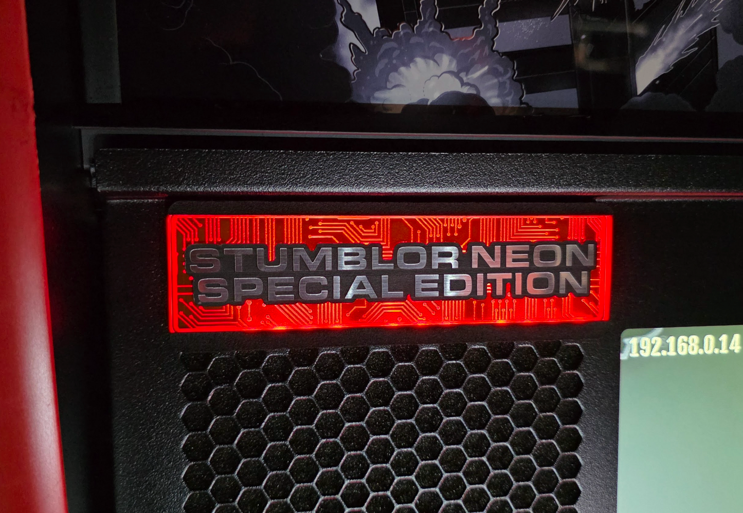 Stumblor "Neon Special Edition" Plaque