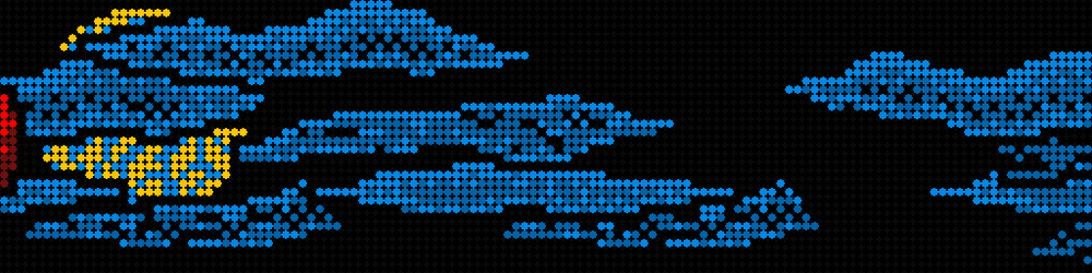 Pin2DMD XL - HD 256x64 Full Kit