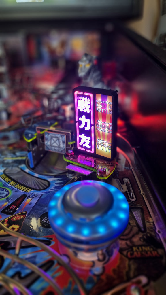Pinball Mini Display Mod Pinball Mods | Godzilla