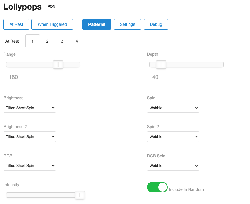 Lollypops - Full colour, reactive LED pop bumpers & slingshots v1.5