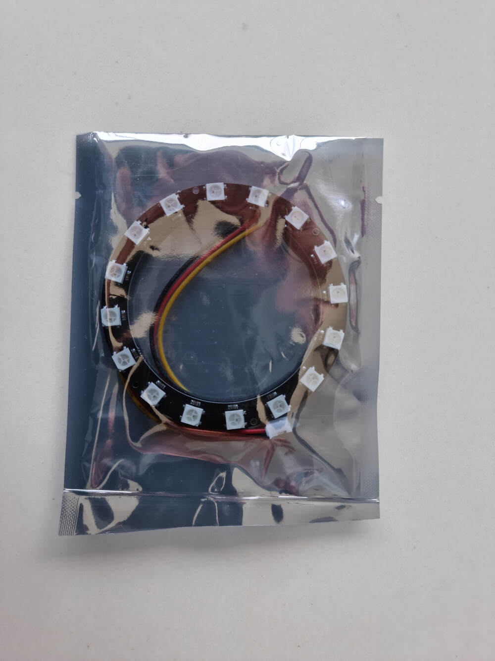 NeoPixel Ring - 16 x WS2812 5050 RGB LED with Integrated Drivers | ...